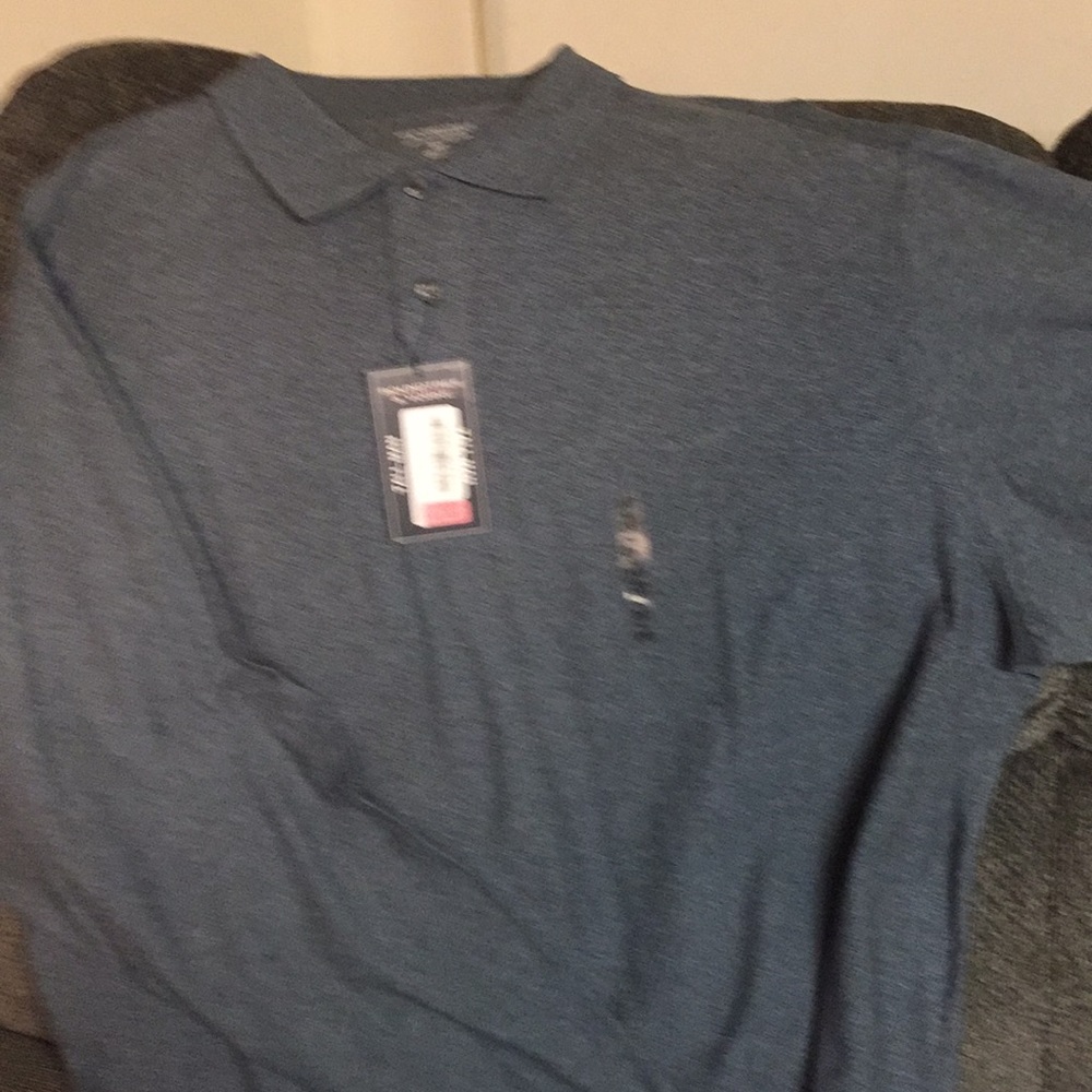 RoundTree & Yorke long sleeve polo New with Tags